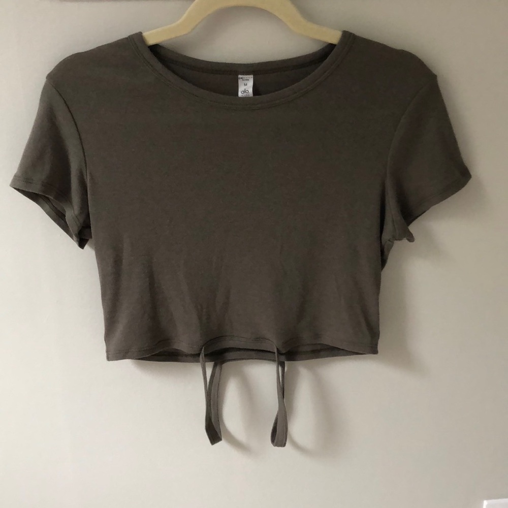 Alo Yoga Halo Crop Tee